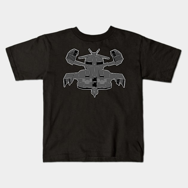 UD-4L Dropship Kids T-Shirt by SimonBreeze